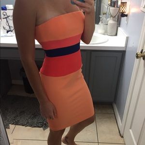 BCBG STRAPLESS SWEET SUMMER COLORS
